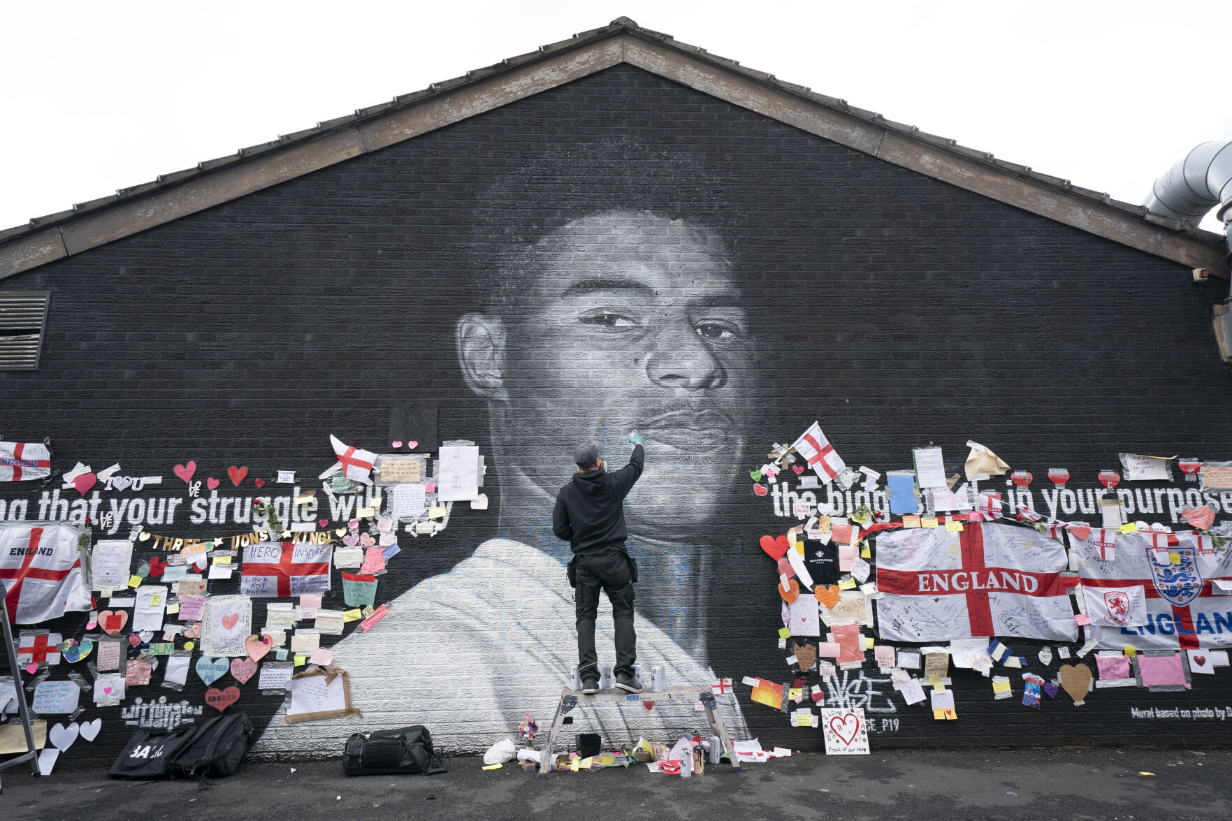 APTOPIX Britain Soccer England Racist Abuse